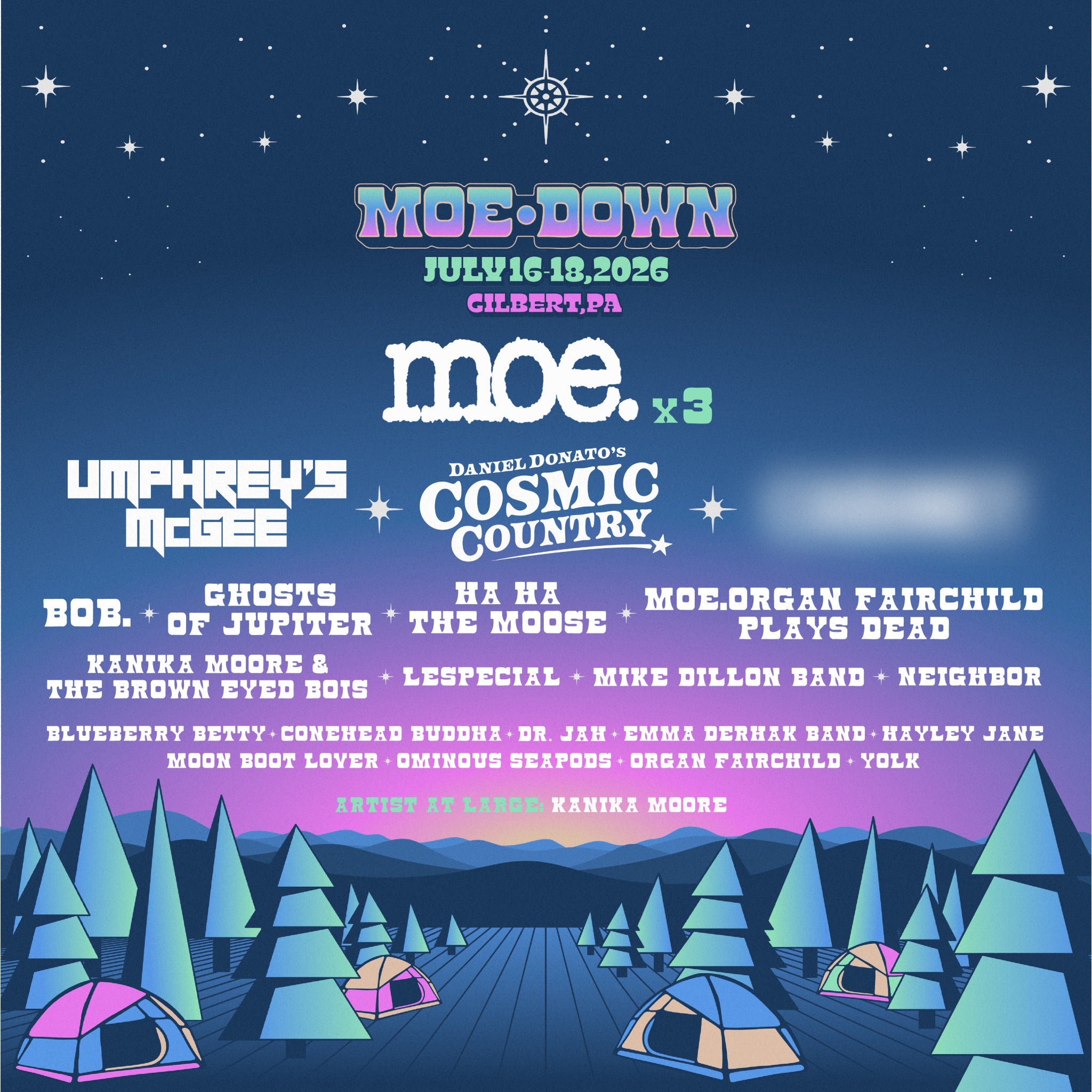The moe.down lineup is officially here!