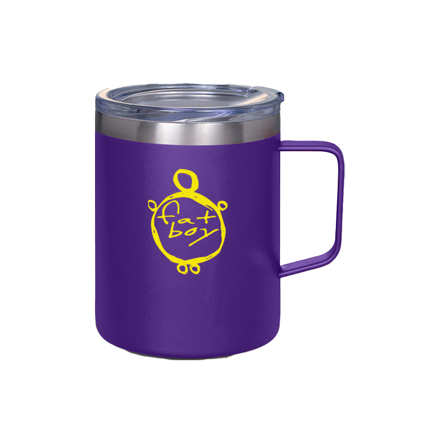 Classic Fatboy Records Logo Camp Mug